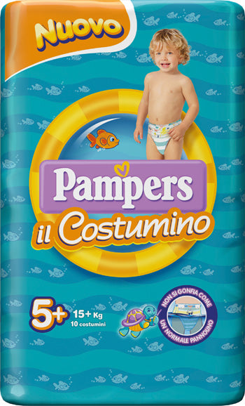 Pampers Costumino Cp 10 Tg 5+ Tg 5+ 10 Pezzi - Pampers Costumino Cp 10 Tg 5+ Tg 5+ 10 Pezzi