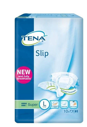 Pannolone Per Incontinenza A Mutandina Tena Slip Super L 10Pezzi - Pannolone Per Incontinenza A Mutandina Tena Slip Super L 10Pezzi