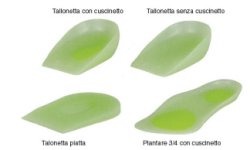 PLANTARE 3/4 CON CUSCINETTO E SCARICO METATARSALE PER SCARPEDAL NUMERO 39 AL NUMERO 40 PER METATARSALGIE E SPERONE CALCANEALE 1 PAIO