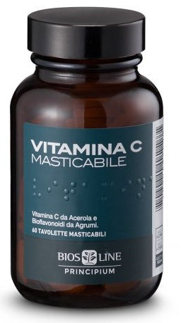 Principium Vitamina C Naturale 60 Compresse Masticabili 72 G - Principium Vitamina C Naturale 60 Compresse Masticabili 72 G