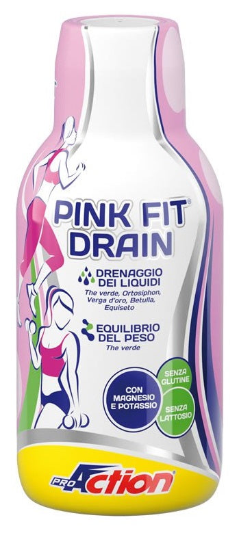 PROACTION PINK FIT DRAIN 500ML - PROACTION PINK FIT DRAIN 500ML