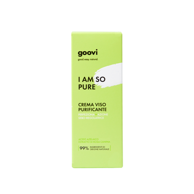 Goovi I Am So Pure Crema Viso Purificante Pelli Miste 50ml