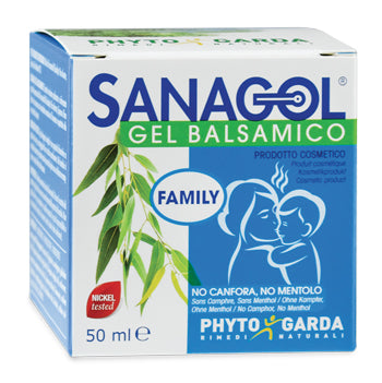 SANAGOL GEL BALSAMICO SENZA CANFORA E SENZA MENTOLO - SANAGOL GEL BALSAMICO SENZA CANFORA E SENZA MENTOLO