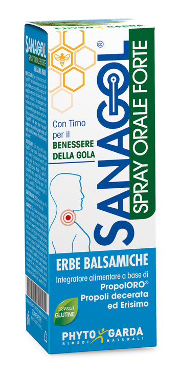 SANAGOL SPRAY FORTE ERBE BALSAMICHE 20 ML - SANAGOL SPRAY FORTE ERBE BALSAMICHE 20 ML