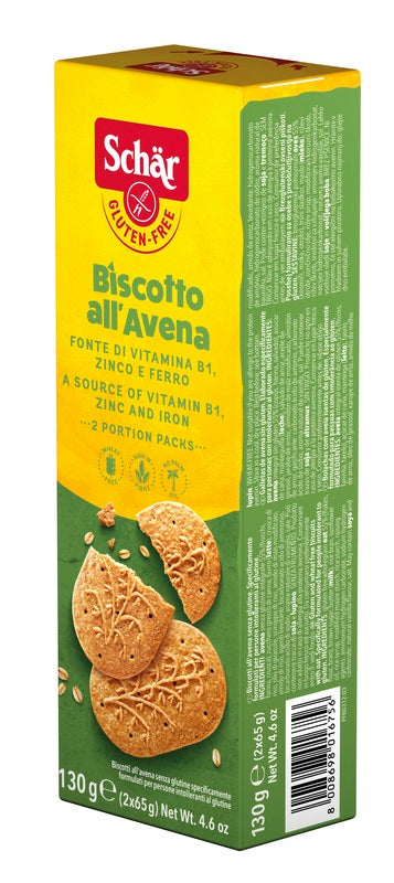 Schar Biscotti All'avena 130 G - Schar Biscotti All'avena 130 G