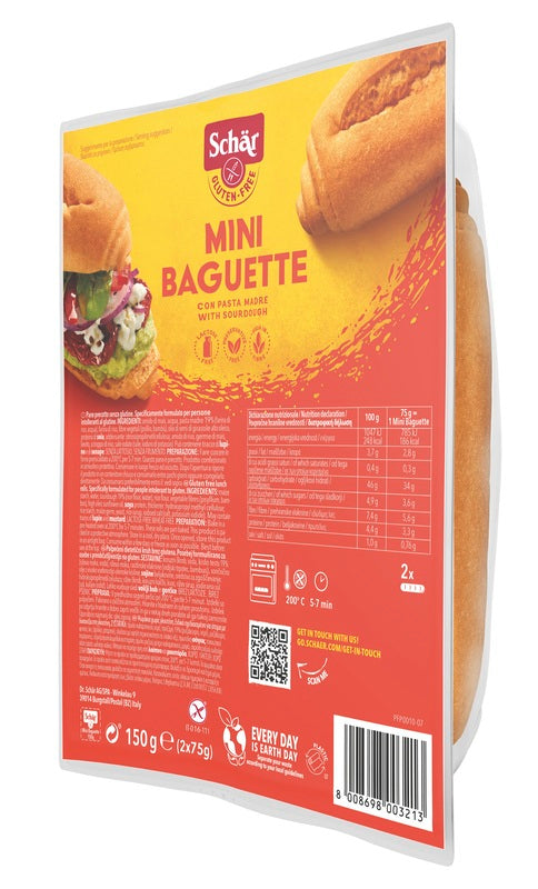 Schar Duo Mini-Baguette 150 G - Schar Duo Mini-Baguette 150 G