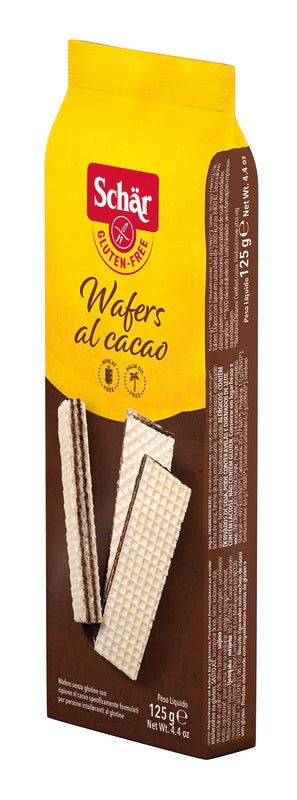 Schar Wafers Cacao 125 G - Schar Wafers Cacao 125 G