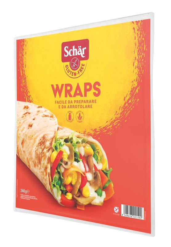 Schar Wraps Piadina Arrotolabile 240 G - Schar Wraps Piadina Arrotolabile 240 G