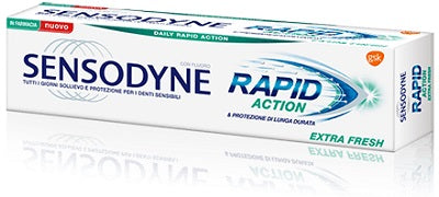 SENSODYNE RAPID ACT EXTRA FRESH - SENSODYNE RAPID ACT EXTRA FRESH