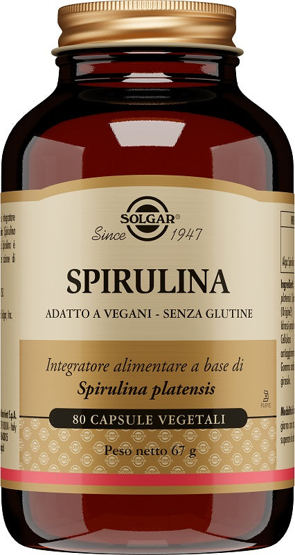 SPIRULINA 80 CAPSULE VEG - SPIRULINA 80 CAPSULE VEG