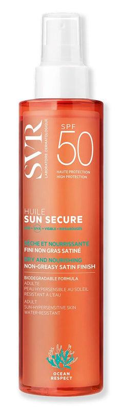 Svr Sun Secure Huile Seche Olio Solare Spf50+ 200ml