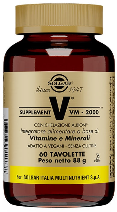 SUPPLEMENT VM 2000 60 TAVOLETTE - SUPPLEMENT VM 2000 60 TAVOLETTE