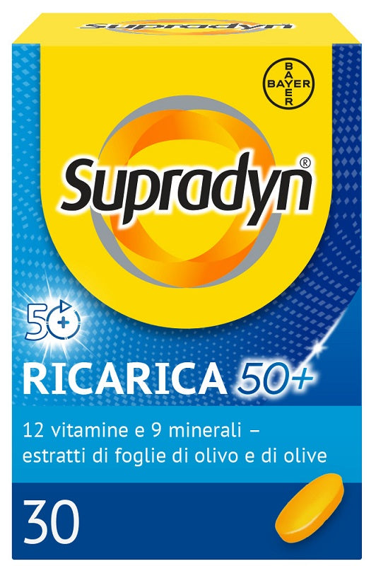 SUPRADYN RICARICA 50+ 30 COMPRESSE - SUPRADYN RICARICA 50+ 30 COMPRESSE