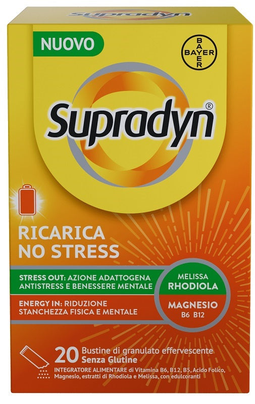 SUPRADYN RICARICA NO STRESS 20 BUSTINE - SUPRADYN RICARICA NO STRESS 20 BUSTINE