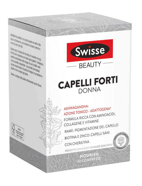 Swisse Capelli Forti Donna 30 Compresse - Swisse Capelli Forti Donna 30 Compresse