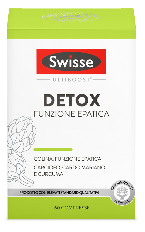 SWISSE DETOX FUNZIONE EPATICA 60 COMPRESSE - SWISSE DETOX FUNZIONE EPATICA 60 COMPRESSE