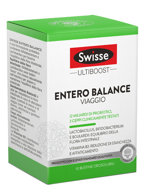 Swisse Entero Balance Viaggio 10 Bustine - Swisse Entero Balance Viaggio 10 Bustine