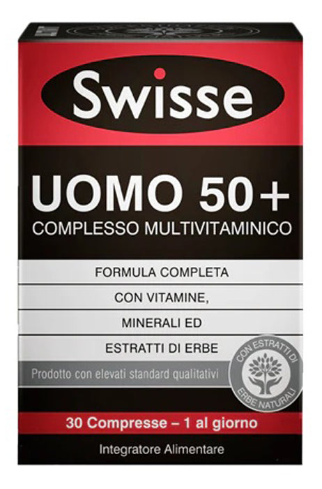 Swisse Multivitaminico Uomo 50+ - 30 compresse - Swisse Multivitaminico Uomo 50+ - 30 compresse