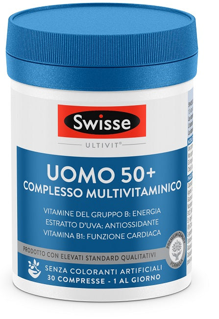 Swisse Multivitaminico Uomo 50+ - 30 Compresse - Swisse Multivitaminico Uomo 50+ - 30 Compresse