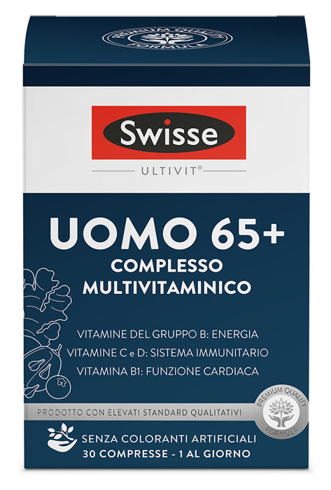 Swisse Uomo 65+ - Complesso Multivitaminico 30 Compresse - Swisse Uomo 65+ - Complesso Multivitaminico 30 Compresse