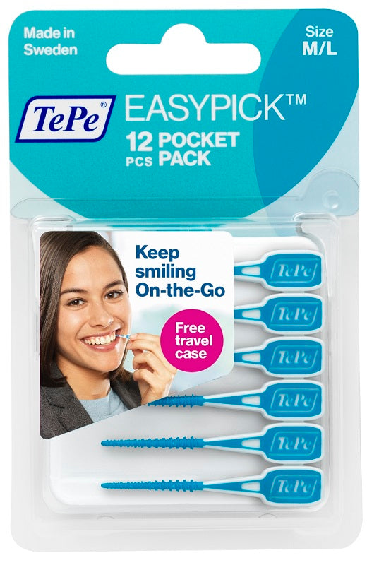 TEPE EASYPICK M/L BLU 12 PEZZI - TEPE EASYPICK M/L BLU 12 PEZZI