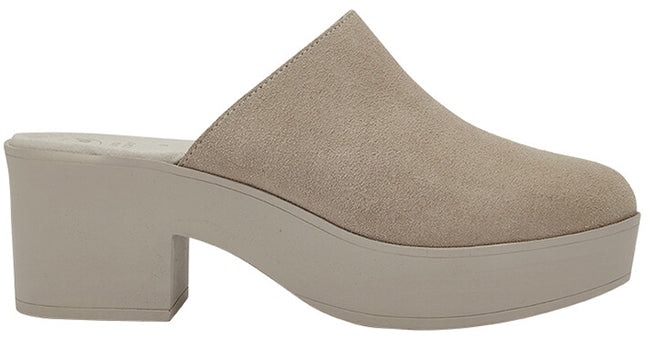 TESSA CLOG SUEDE W BEIGE 38 - TESSA CLOG SUEDE W BEIGE 38