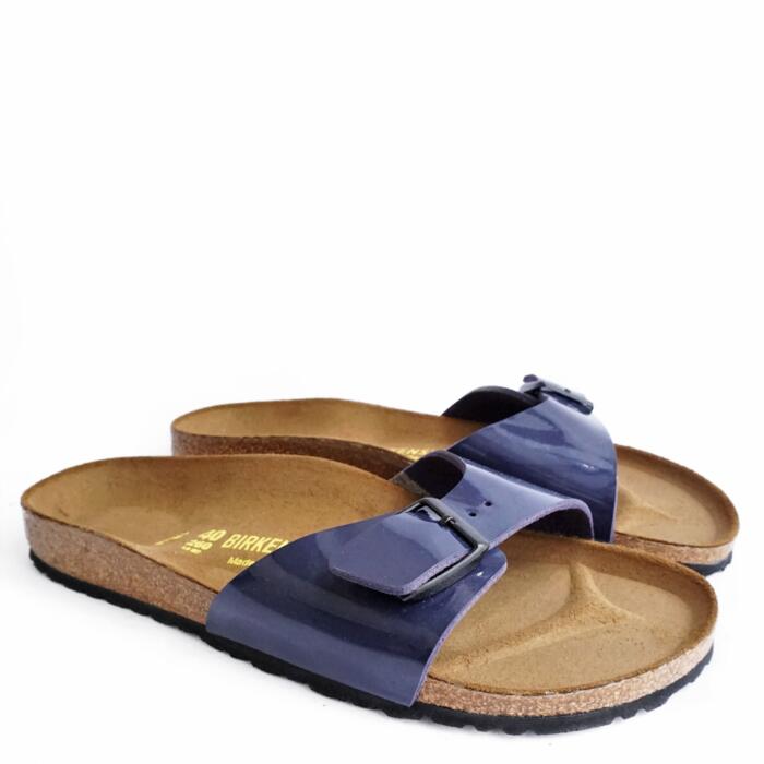 Birkenstock Piazza Heidelbeere Birko-Flor-Lack 36 - Birkenstock Piazza Heidelbeere Birko-Flor-Lack 36