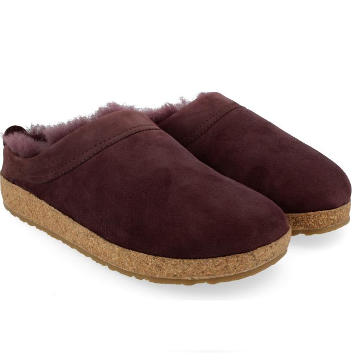 Haflinger Snowbird Aubergine Lammfell 37 - Haflinger Snowbird Aubergine Lammfell 37