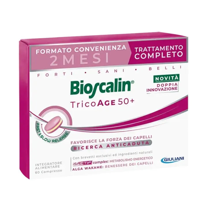 BIOSCALIN TRICOAGE NF 60 COMPRESSE - BIOSCALIN TRICOAGE NF 60 COMPRESSE