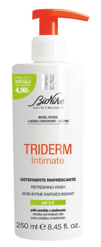 Bionike Triderm Intimate Rinfrescante 250ml - Bionike Triderm Intimate Rinfrescante 250ml