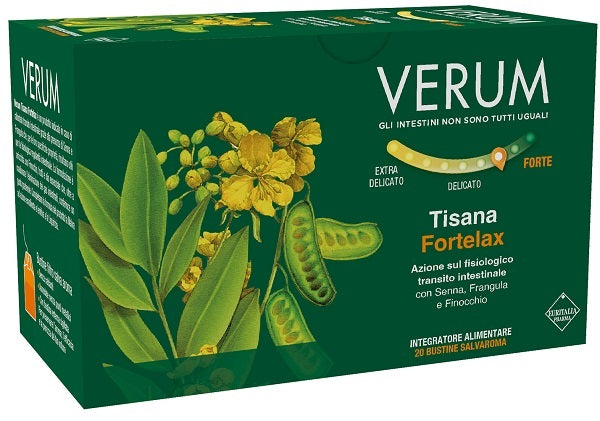 VERUM FORTELAX TISANA 20 FILTRI - VERUM FORTELAX TISANA 20 FILTRI