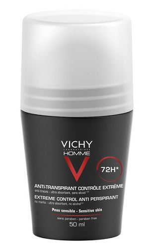 VICHY HOMME DEO ROLL-ON ANTI-TRASPIRANTE 50 ML - VICHY HOMME DEO ROLL-ON ANTI-TRASPIRANTE 50 ML