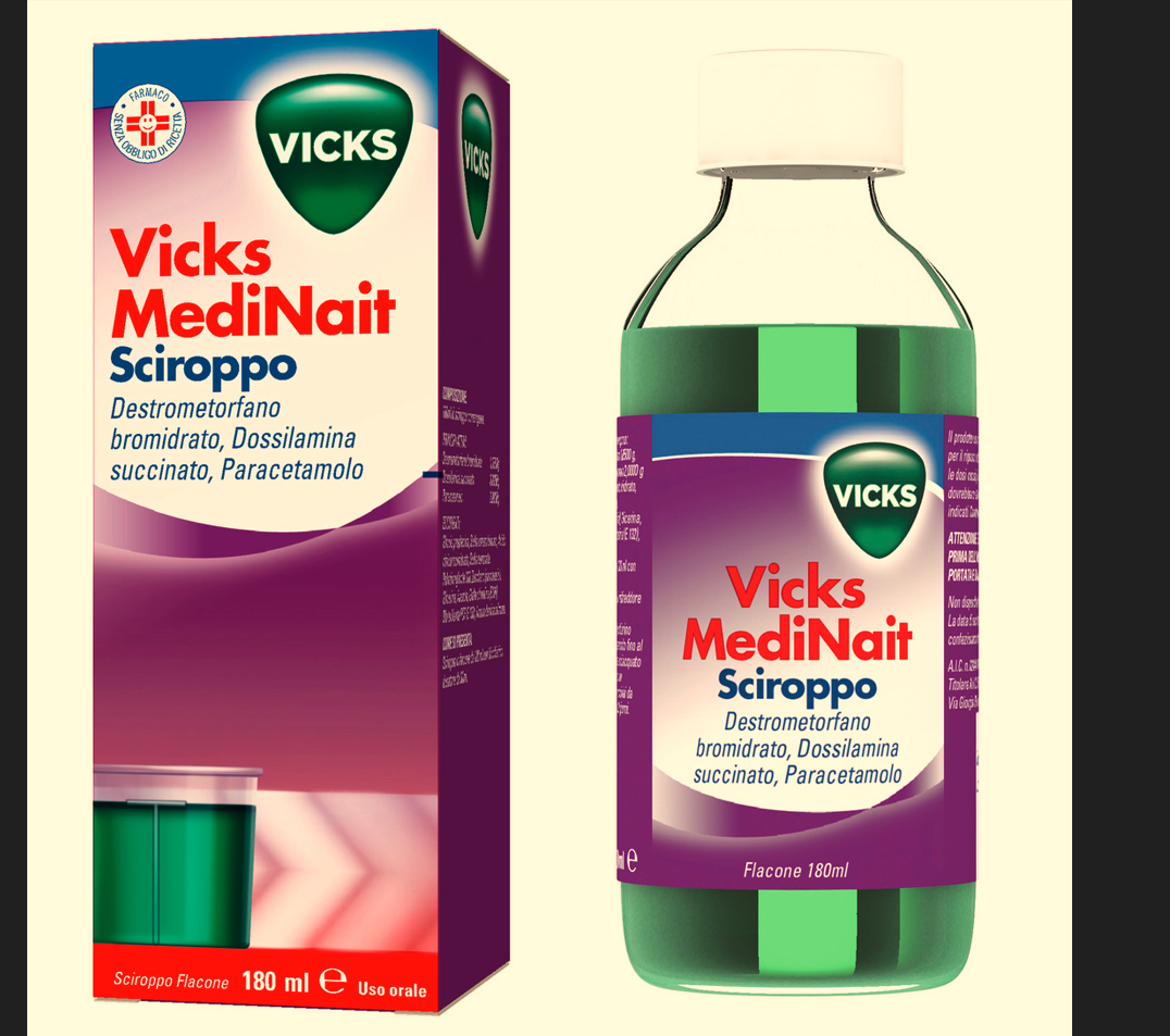 VICKS MEDINAIT*scir 180 ml - VICKS MEDINAIT*scir 180 ml