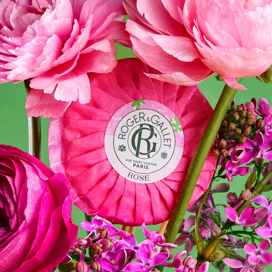 ROGER&GALLET Saponetta di Benessere - 100 g Rose - ROGER&GALLET Saponetta di Benessere - 100 g Rose