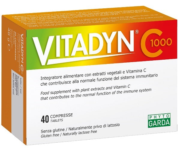 VITADYN C 1000 40 COMPRESSE - VITADYN C 1000 40 COMPRESSE