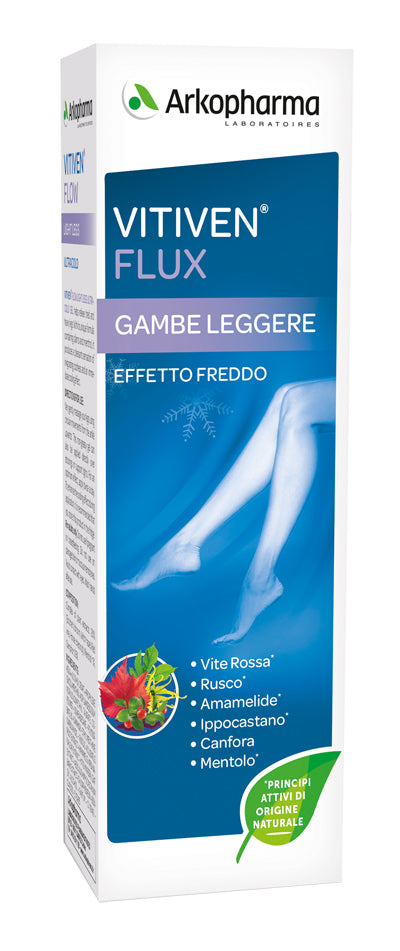 VITIVEN FLUX GAMBE LEGGERE EFFETTO FREDDO 150 ML - VITIVEN FLUX GAMBE LEGGERE EFFETTO FREDDO 150 ML