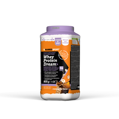 Whey Protein Dream - Creamy Hazelnut- 800 G Named Sport