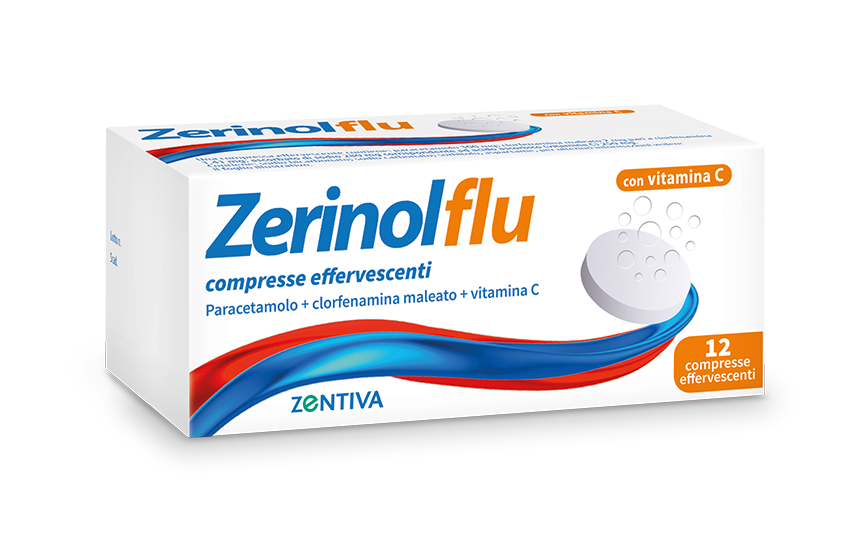 ZERINOLFLU*12 cpr eff 300 mg + 2 mg + 250 mg