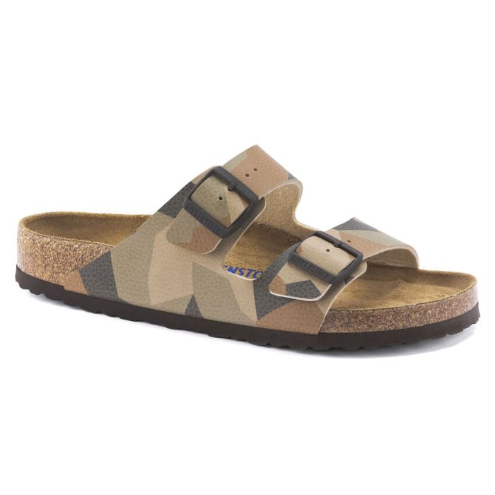 Pianelle Birkenstock Arizona Sfb Desert Soil Geo Camo Core Birko Flor 40 - Pianelle Birkenstock Arizona Sfb Desert Soil Geo Camo Core Birko Flor 40