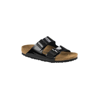 Birkenstock Arizona Black Birko Flor Patent 35