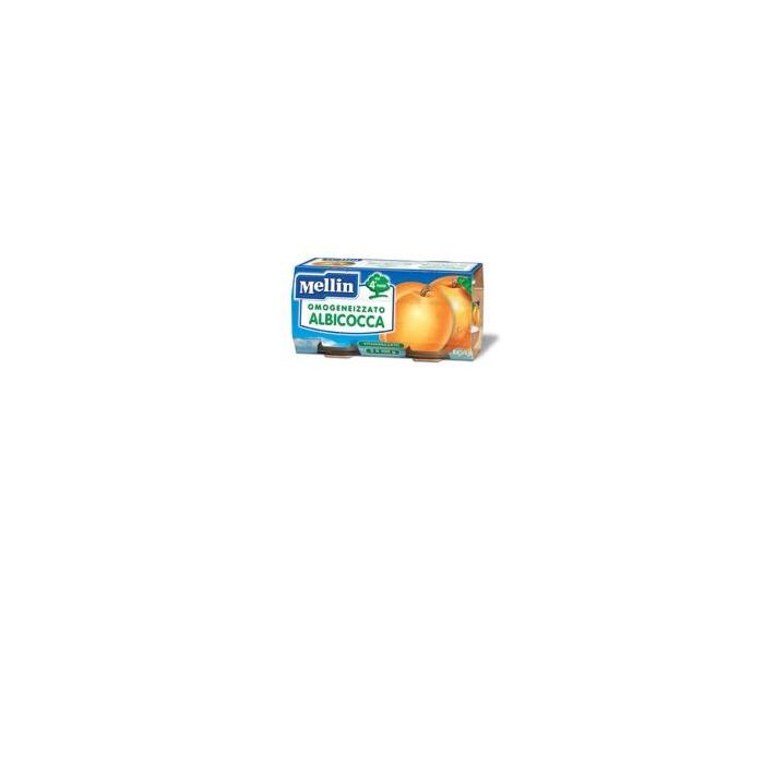 Mellin Omogeneizzato Mela/Albicocca 100 G 2 Pezzi - Mellin Omogeneizzato Mela/Albicocca 100 G 2 Pezzi