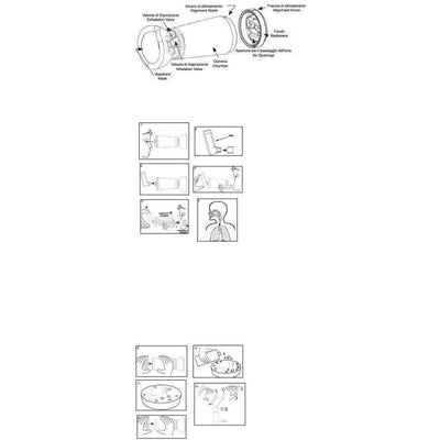 Camera Distanziatrice Per Erogatori Spray Predosati L&#039;espacemdi Con Valvola 200Ml Per Neonati Colore Arancione Misura 80X80X170M