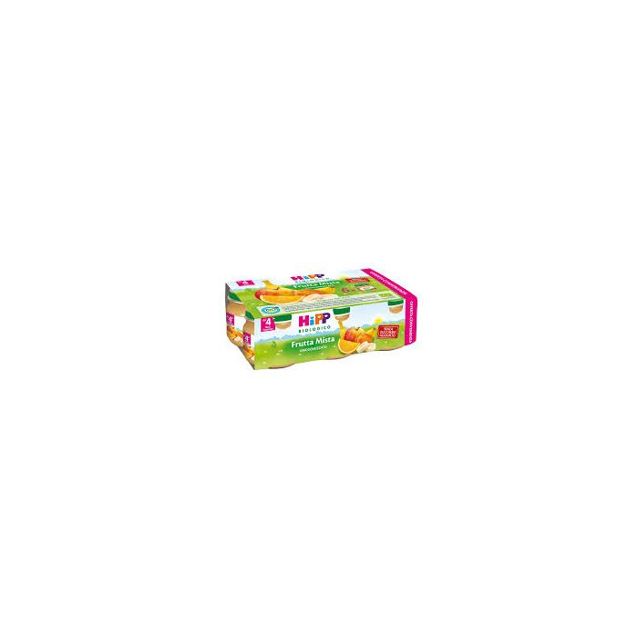 Hipp Bio Omogeneizzato Frutta Mista 6X80 G - Hipp Bio Omogeneizzato Frutta Mista 6X80 G