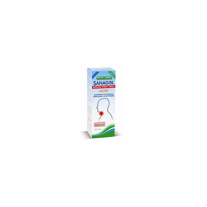 Sanagol Spray Erisimo Senza Alcool 20 Ml - Sanagol Spray Erisimo Senza Alcool 20 Ml