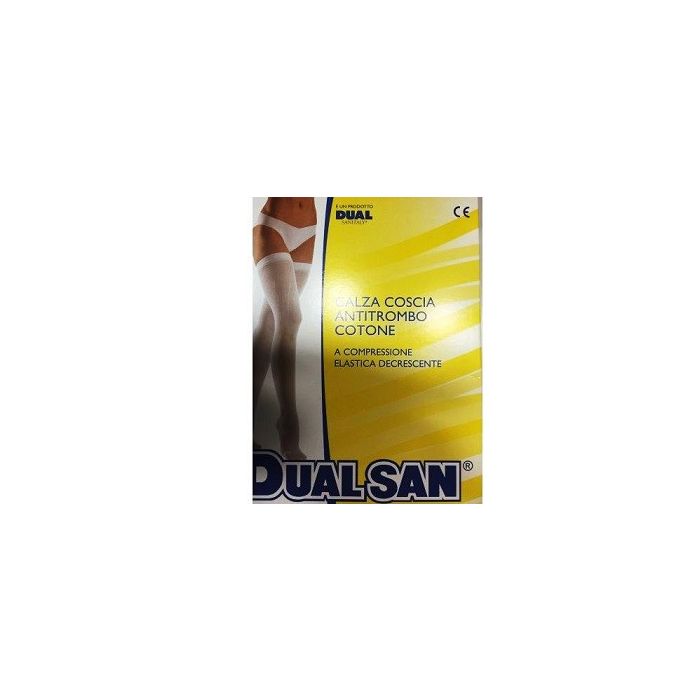 Dualsan Calza Antitrombo Con Tassello 1