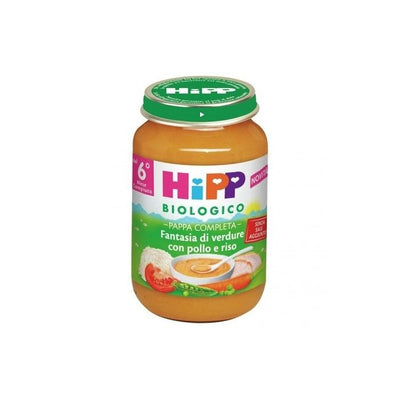 Hipp Bio Pappa Pronta Fantas Verd Pollo Riso 190 G