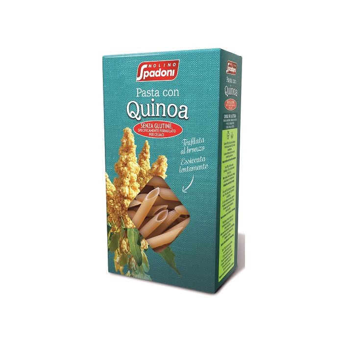 Molino Spadoni Quinoa Senza Glutine Penne 500 G - Molino Spadoni Quinoa Senza Glutine Penne 500 G