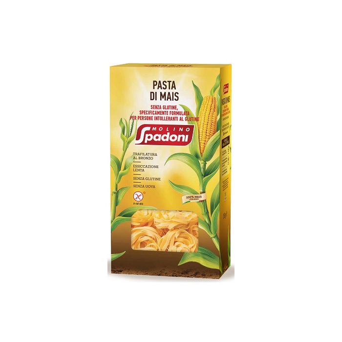 Molino Spadoni Tagliatelle 100% Mais Senza Glutine 250 G - Molino Spadoni Tagliatelle 100% Mais Senza Glutine 250 G