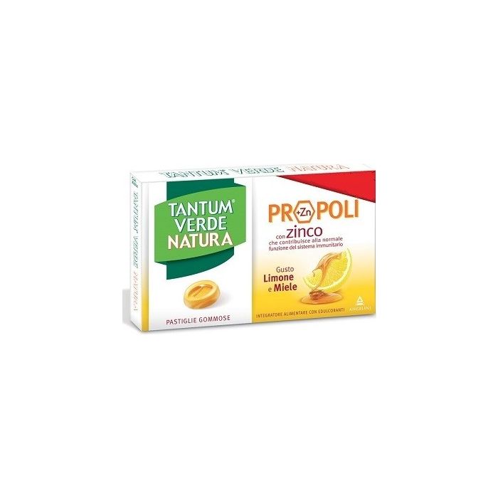 Tantum Verde Natura Pastiglie Gommose Limone & Miele 30 G - Tantum Verde Natura Pastiglie Gommose Limone & Miele 30 G