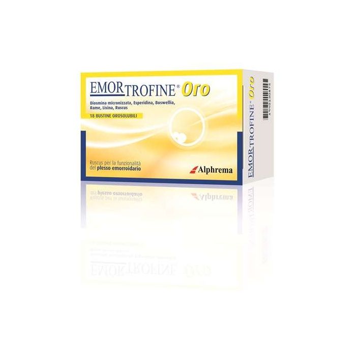 Emortrofine Oro 18 Bustine Da 3 G - Emortrofine Oro 18 Bustine Da 3 G